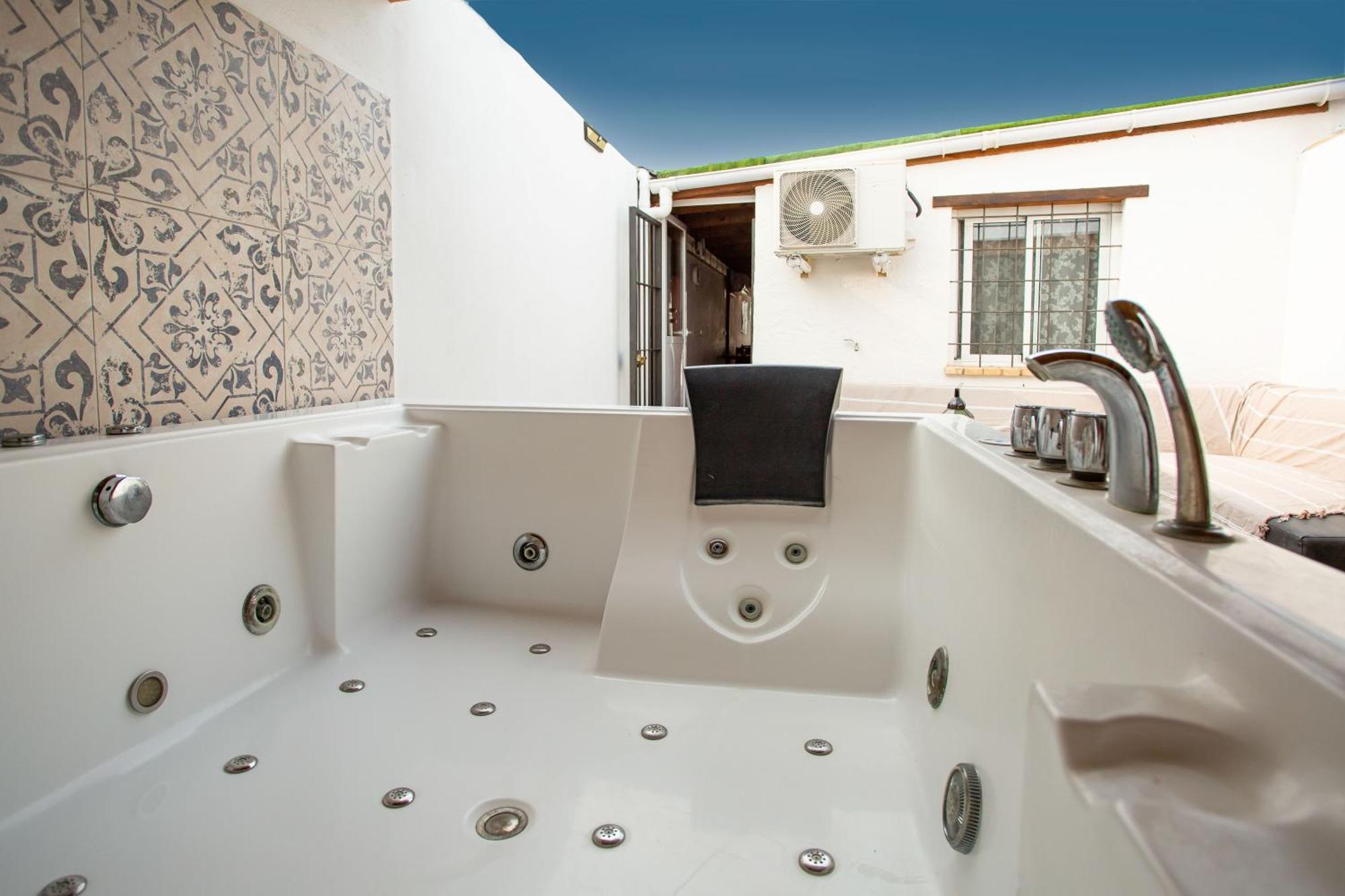 Villa Casa Blanca Luxury Spa Con Piscina Privada Y Jacuzzi Privado 치클라나 데 라 프론테라 외부 사진