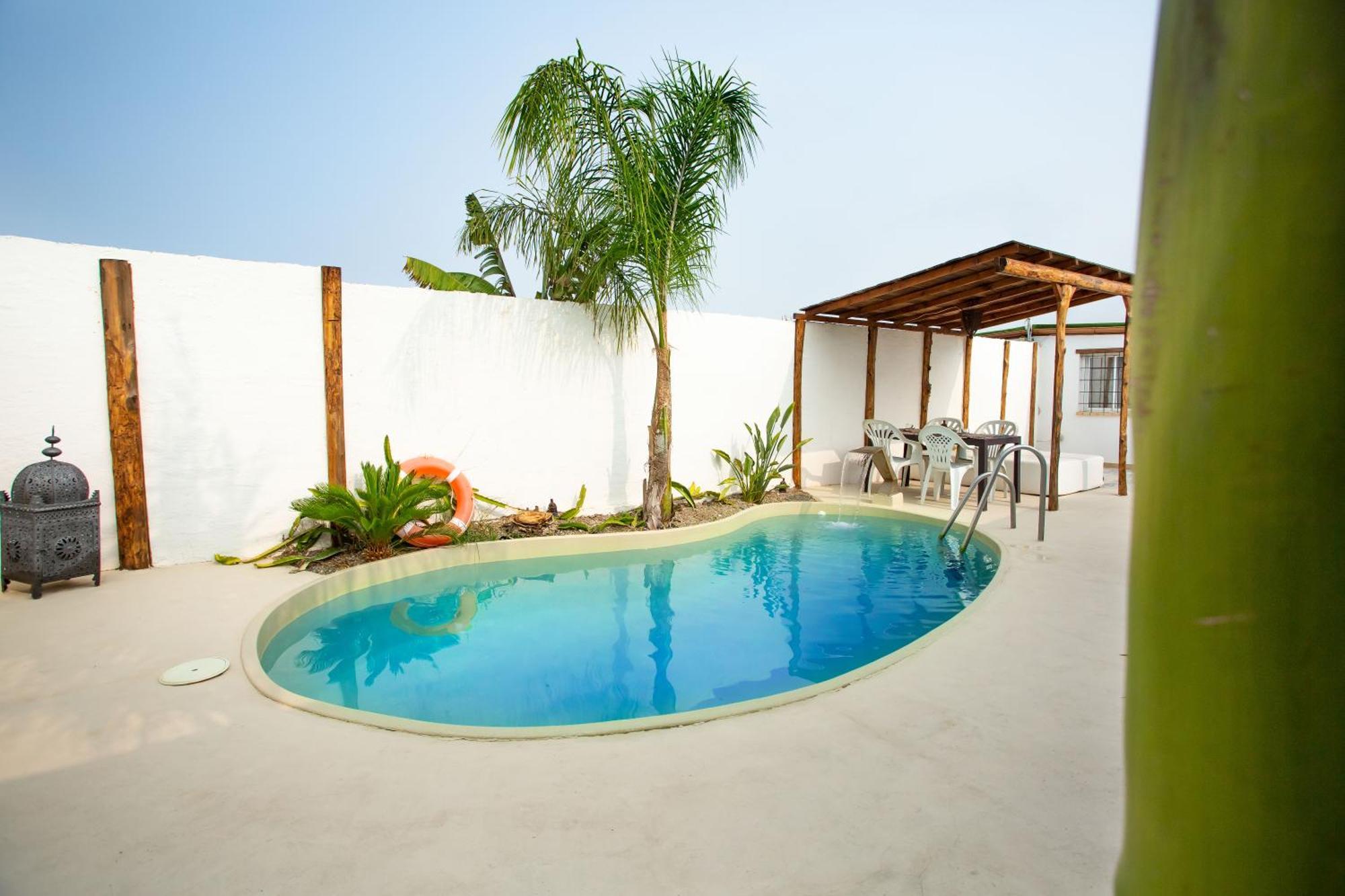Villa Casa Blanca Luxury Spa Con Piscina Privada Y Jacuzzi Privado 치클라나 데 라 프론테라 외부 사진